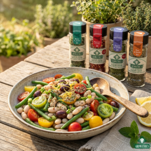 Il Profumo dell’Estate Siciliana nel Tuo Piatto: Insalata Estiva di Cannellini